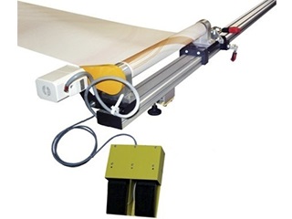 Стужачная раскройная машына R1000 з плыўным рэгуляваннем хуткасці і паветранай падушкай